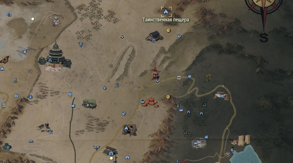 Mysterious cave fallout 76 code